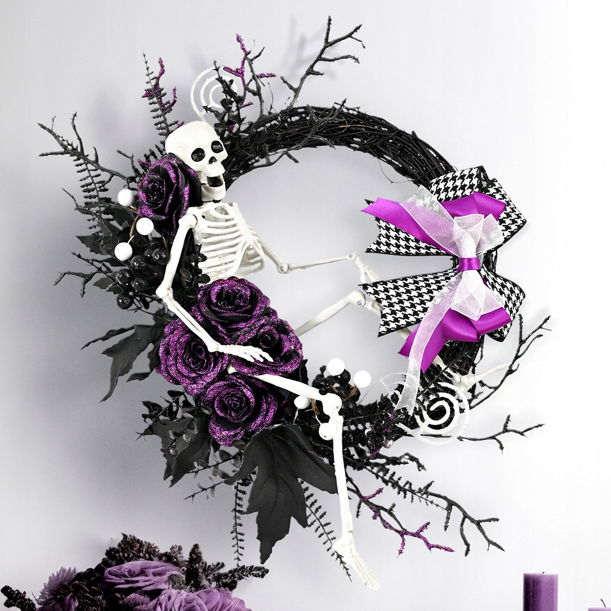 1ks halloweenskych dekoračných rekvizít