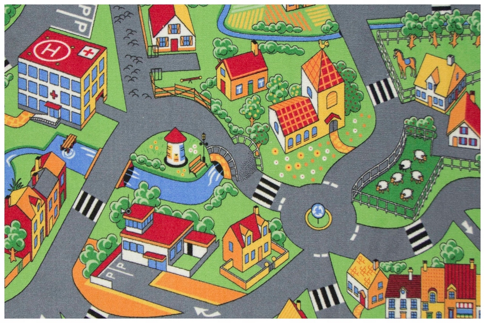Little Village Rug v malej dedine 150 x 300 cm