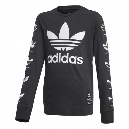 Detská košeľa - Adidas Detská košeľa Veľkosť 170 čierna rukáv