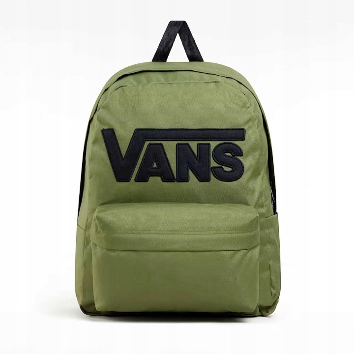 Vans Old Skool Drop V VN000H4ZZBF zelený batoh – 22 l, notebook 15", organizér, športový štýl