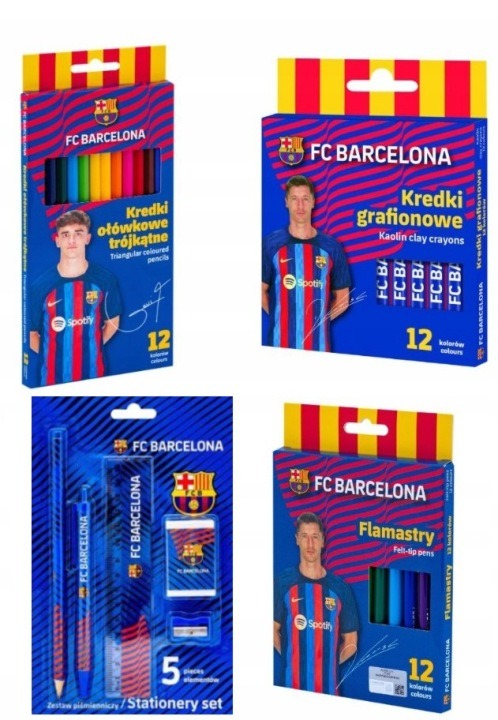 Školská súprava ASTRA FC Barcelona – batoh, peračník a vak