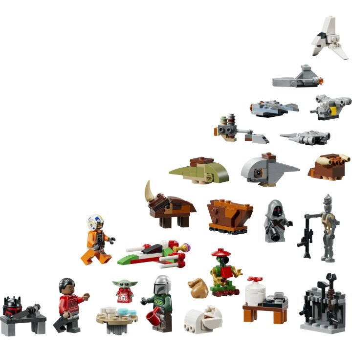 LEGO Star Wars 75456 adventný kalendár 2026, 293 dielikov