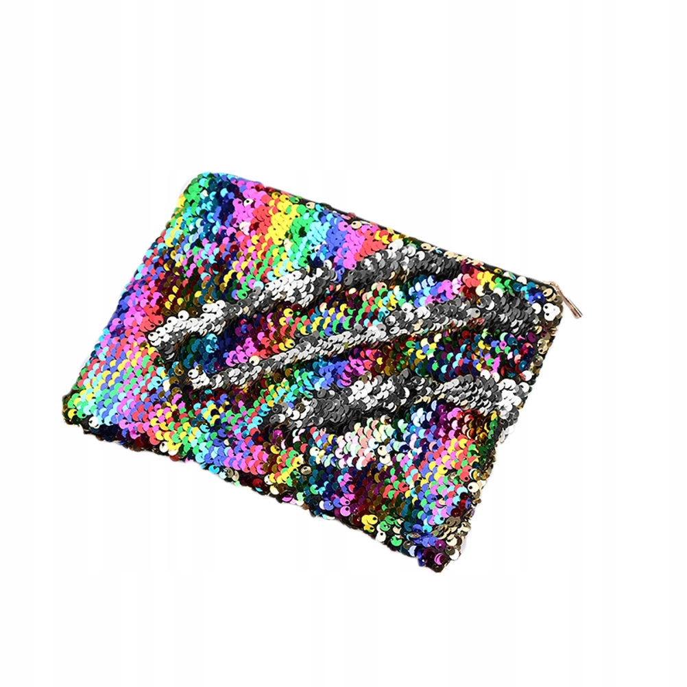 Školský peračník - 1pc flitry trblietavé tašku vrecko na morskú pannu