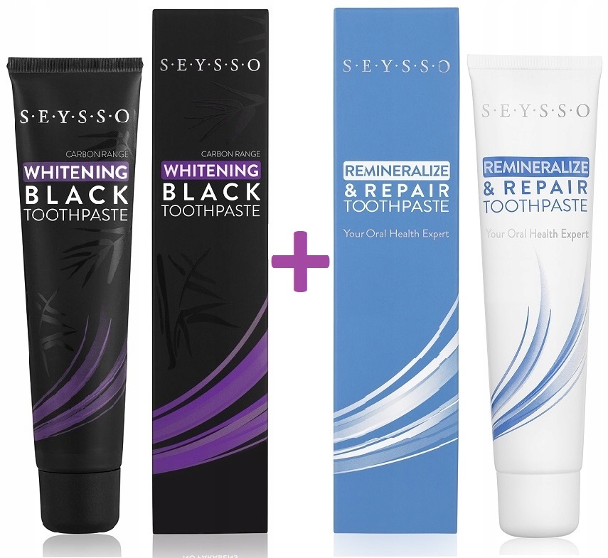 SEYSSO BLAB BLABLING Zubná pasta 75 ml + zubná pasta Seysso kyslík 75 ml