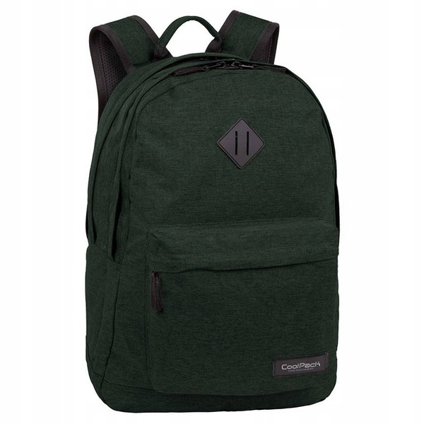 Módny dvojkomorový batoh Coolpack Scout Snow Green pre štýlových mladých ľudí