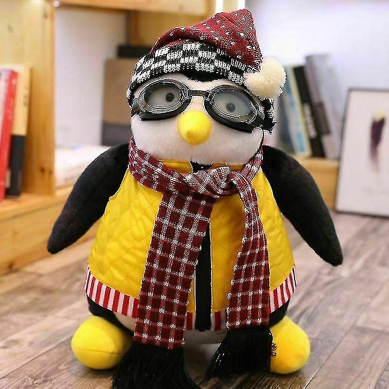 2024 Nové plyšové narodeninové hračky Hugsy Penguin 27/47 cm pre deti