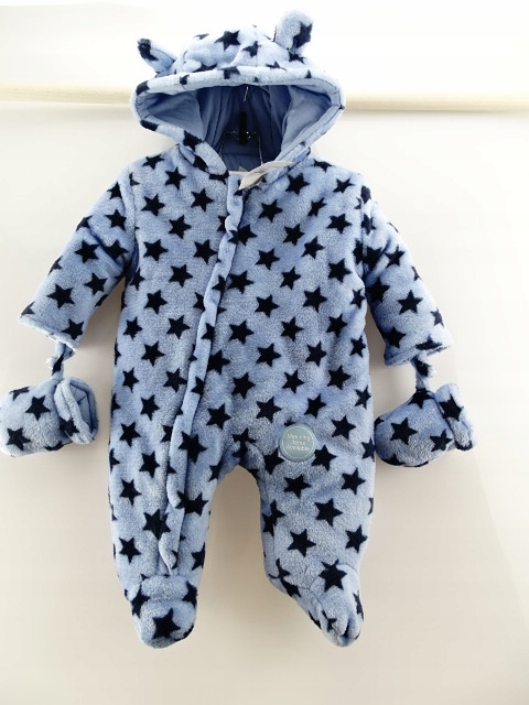 Detská kombinéza - Môj drobný beau 68 Navy modrý, modrý zimný oblek