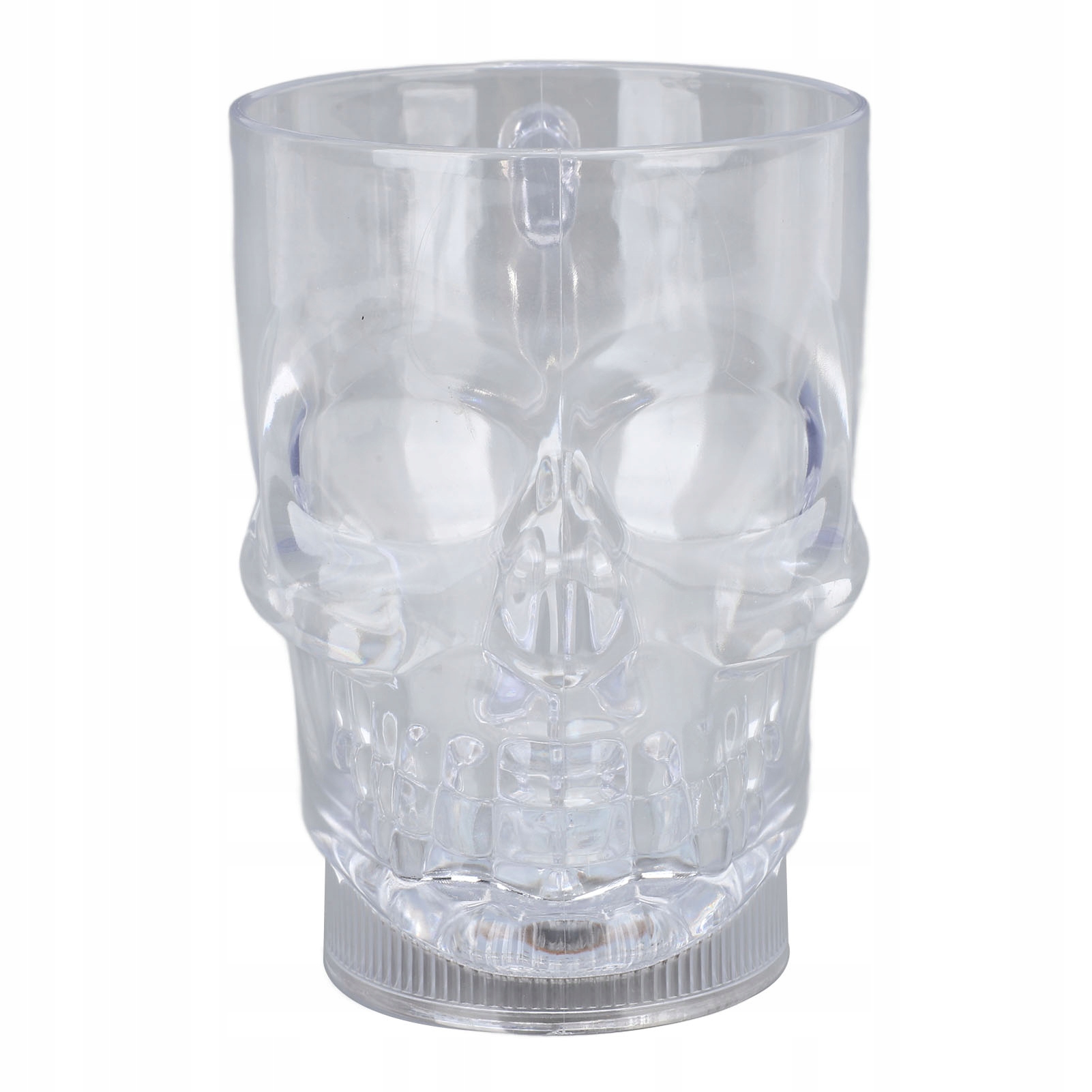 20oz žiariace LED farebné halloweenske svetlá na lebku s kapacitou 50 mAh