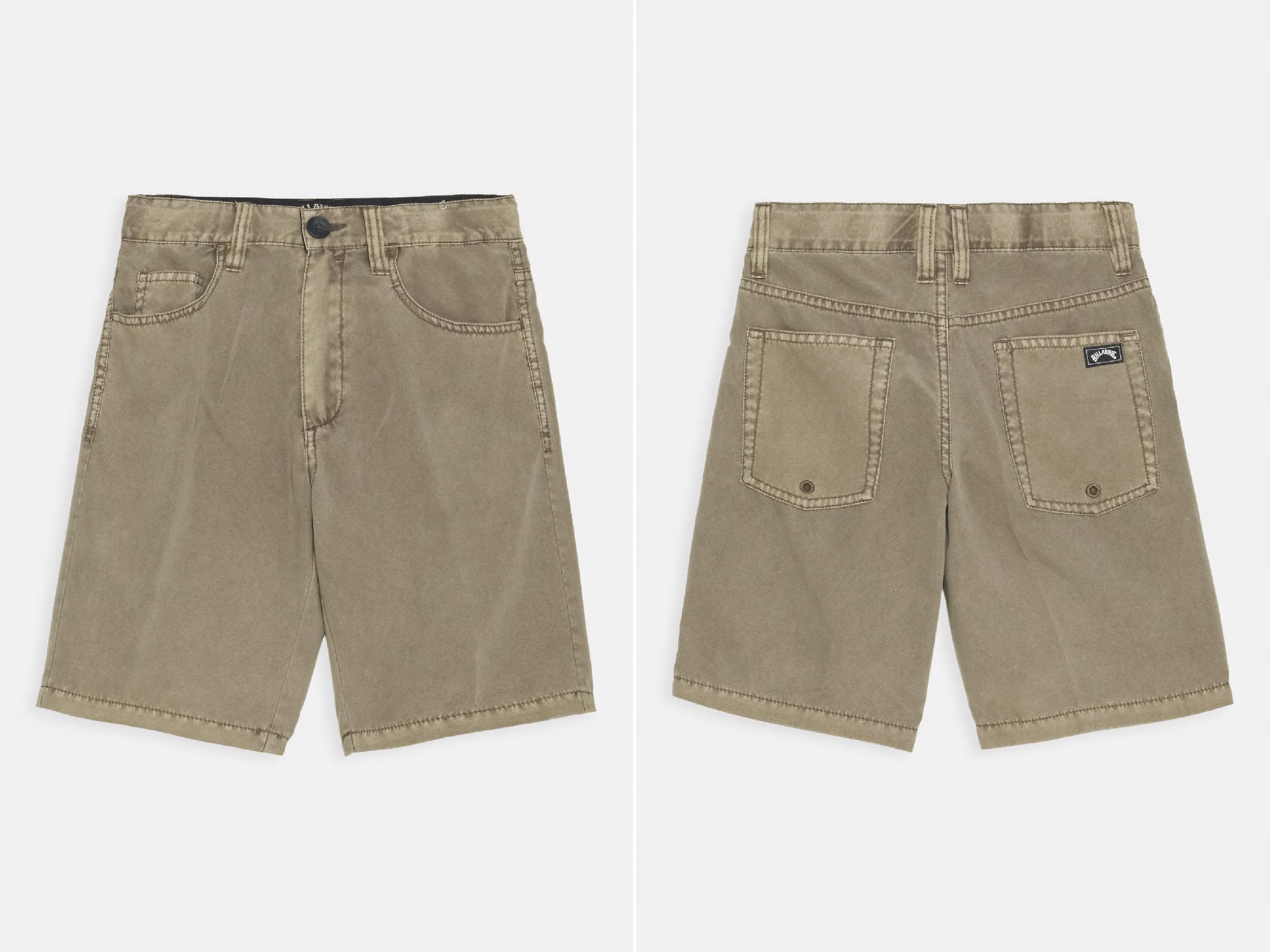 Detská košeľa - Billabong šortky 135 khaki