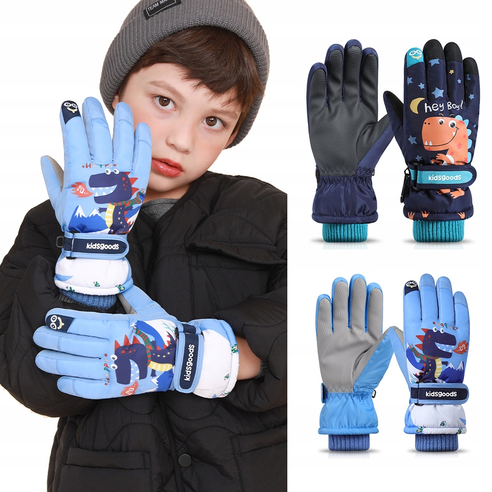 Päť rukavíc zongs802 25 NAVY BLUE, khaki, modrá