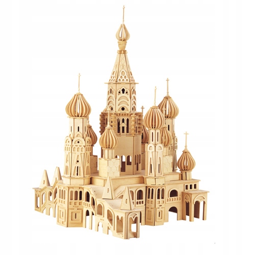 3D DREVENÉ PUZZLE KOSTOLNÝ CHRÁM PETERSBURG