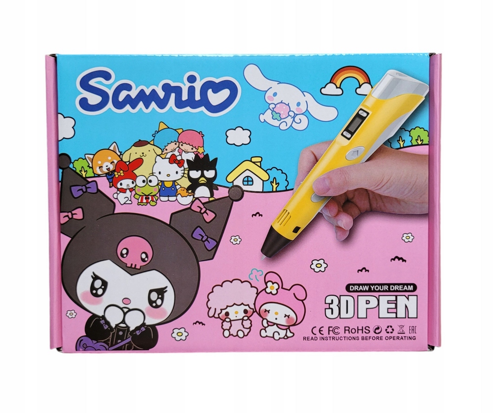 Magic marker 3D pero plus KUROMI náplne