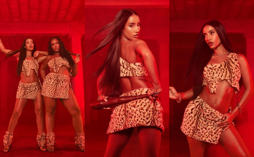 Kostým, maska - 3G5A12 P02 PLT CAVE COSTUME LEOPARD TLAČ XS