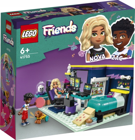 Stavebnica LEGO Friends - 41755 Lego Friends Novy's Room