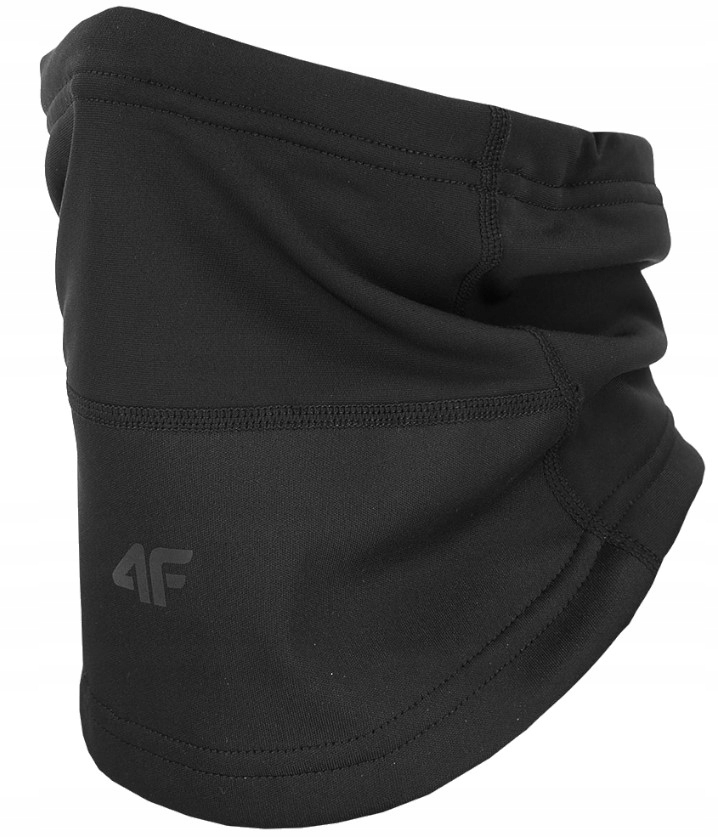 Nákrčník - Detský šál 4f čierny, ružový polyester