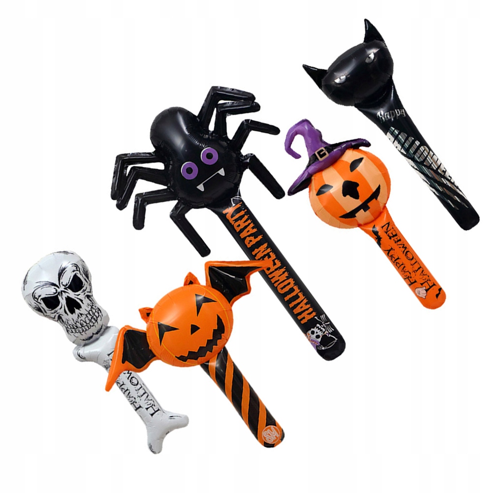 5 kusov nafukovacích halloweenskych palíc