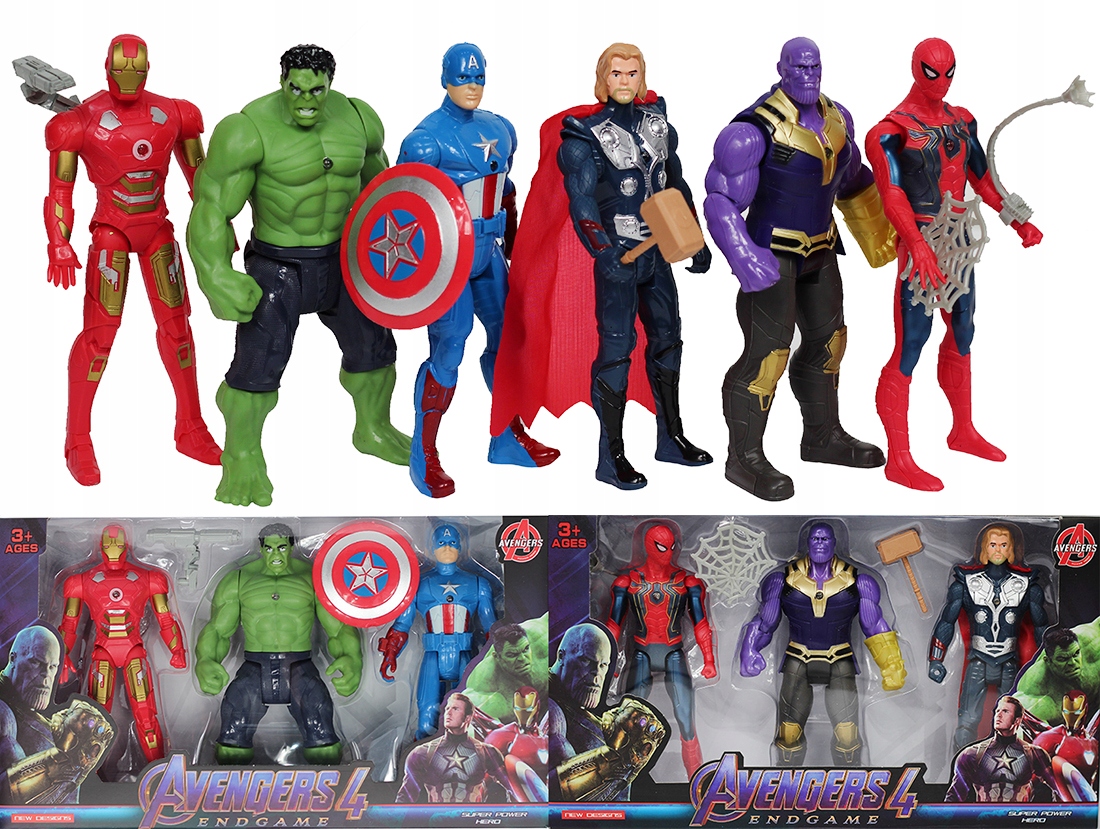 Marvel Avengers figuríny 6 kusov