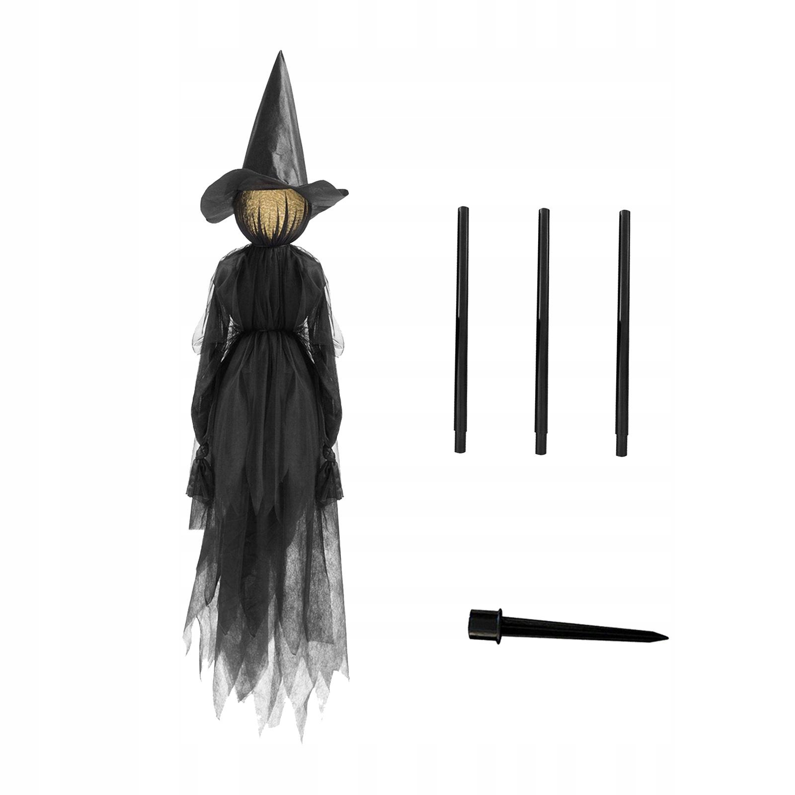 A/Glowing Witches Halloween Dekorácie s