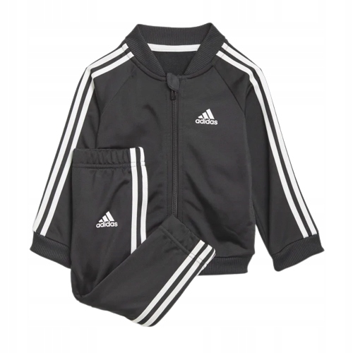Teplaková súprava - Adidas HM6610 Detské dráhy veľkosti 104 biela, modrá