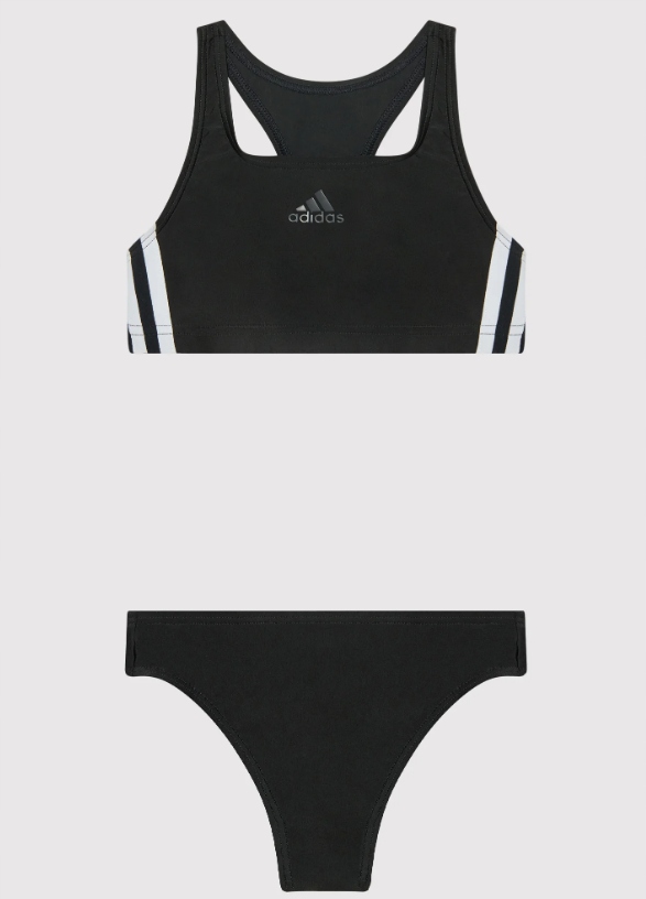 Detské plavky - Adidas dva -kus outfit. 14 čierny