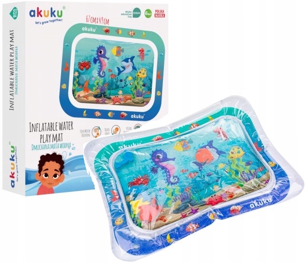 Vzdelávacia podložka - Akuku Sensory Water Mat. Vzdelávacie XXL A0486.