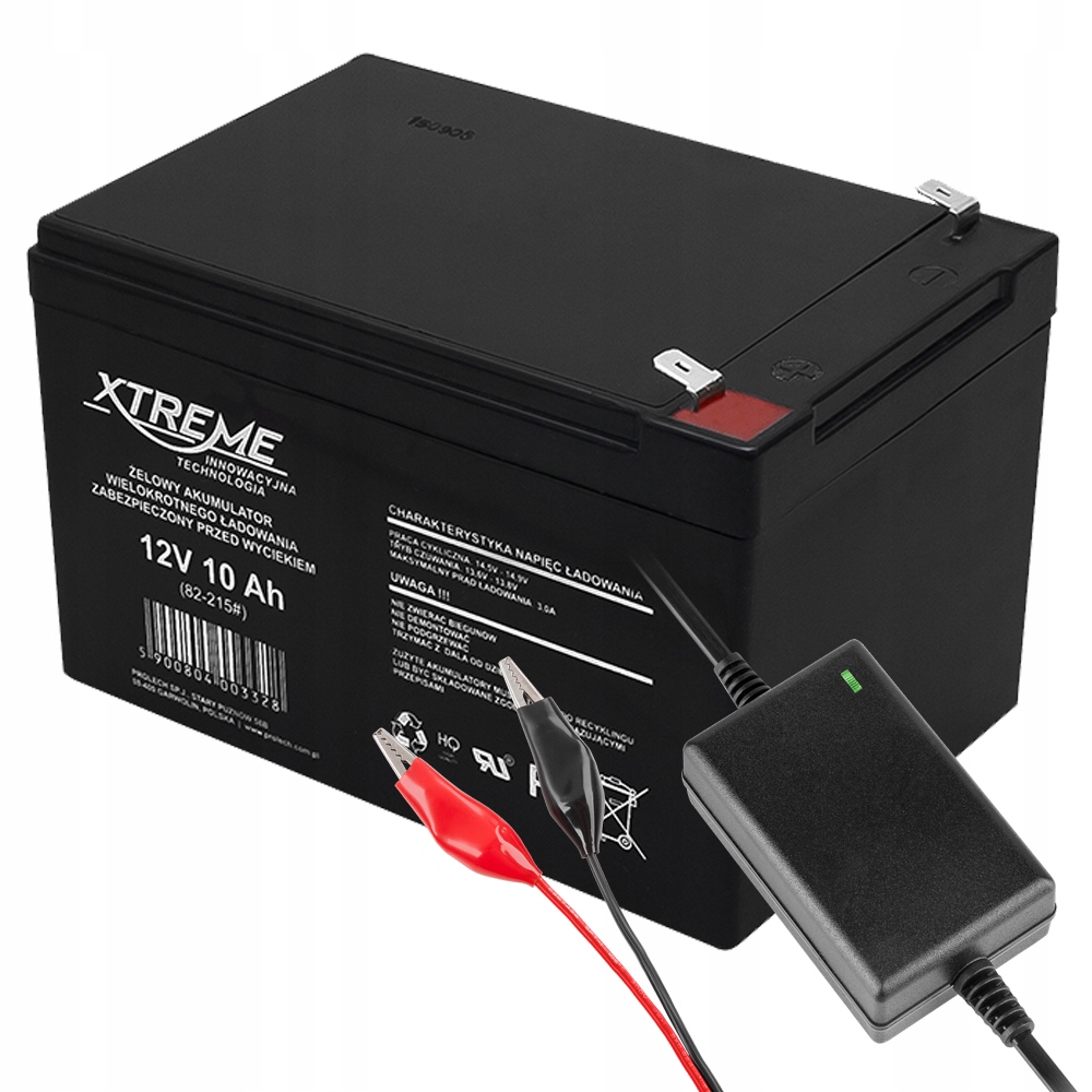 BATÉRIA GÉLOVÁ 12V 10Ah DO AUTOAUTA