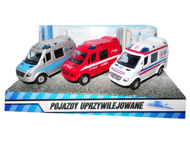 Detská sanitka - Značkové super jazdy