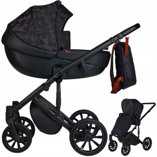 Multifunkčný kočík - ANEX Deep-Walking Trolley 2in1 M/Typ Moro Hide