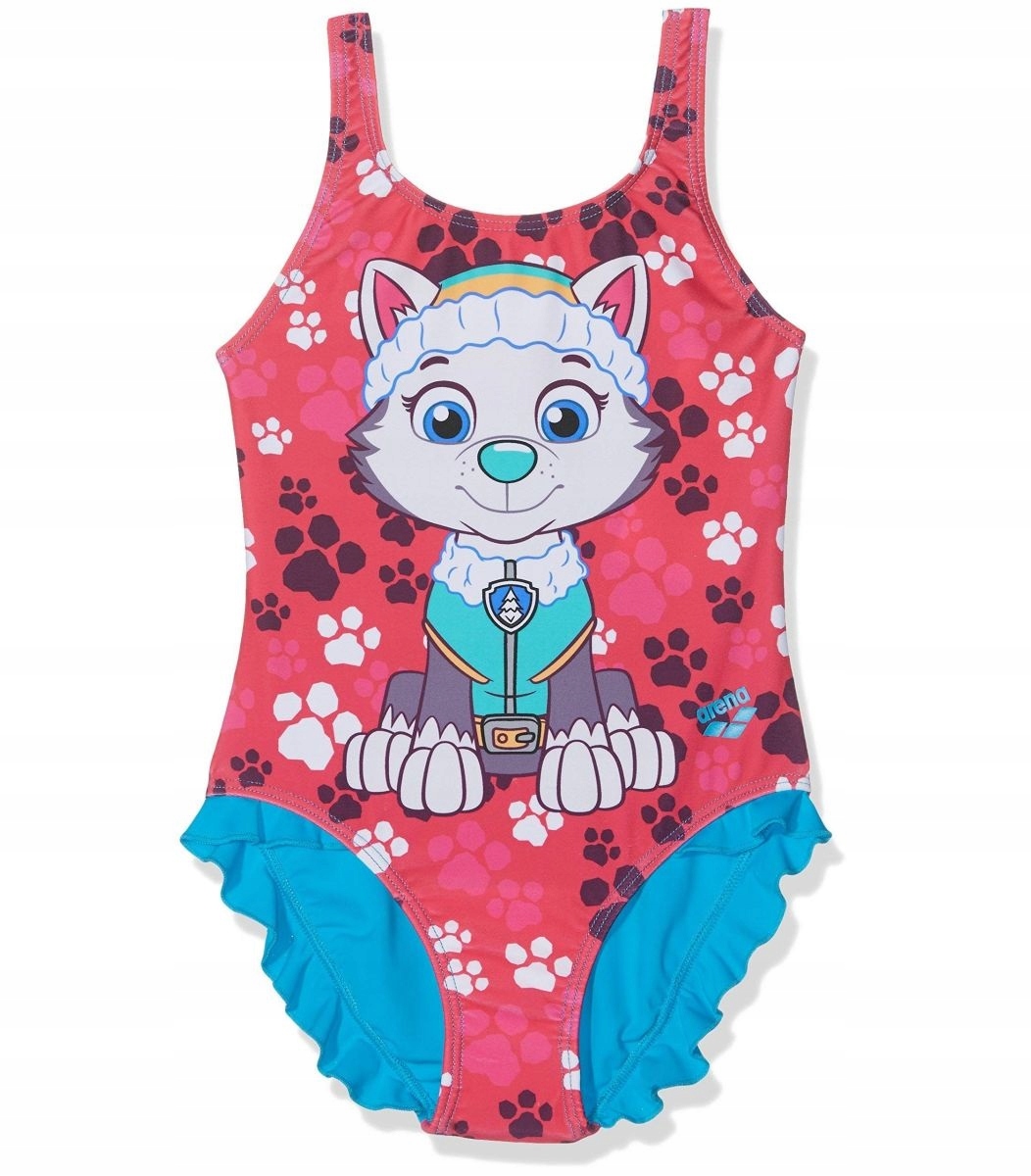 Detské plavky - Jeden -kus outfit Arena 92 Blue, Pink, Multi -Colored