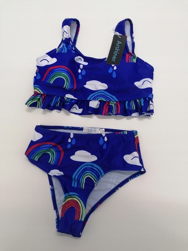 Detské plavky - Arshiner Two -kus outfit. 130 Navy modrá