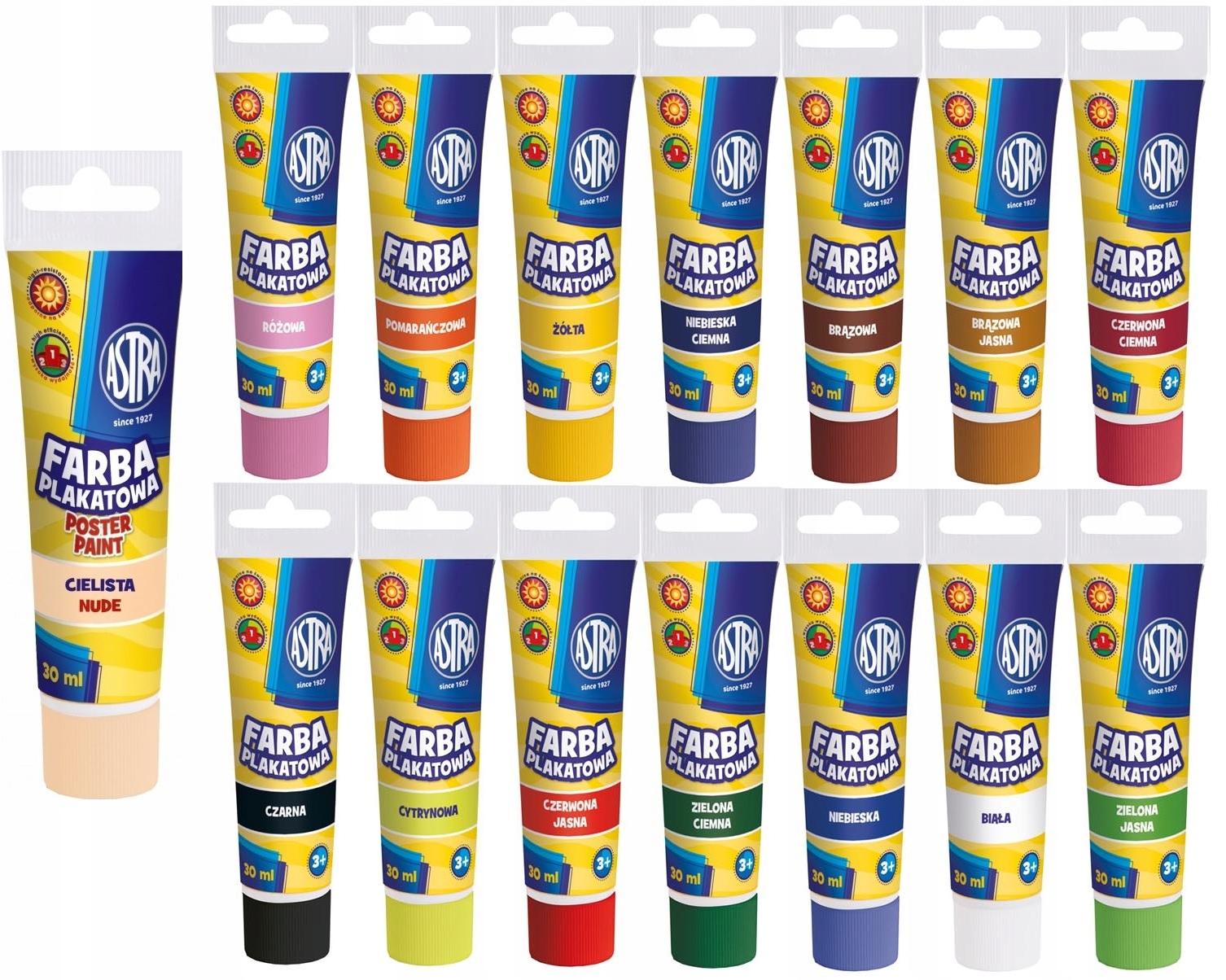 Astra 1 PCS plagáty farby x 30 ml
