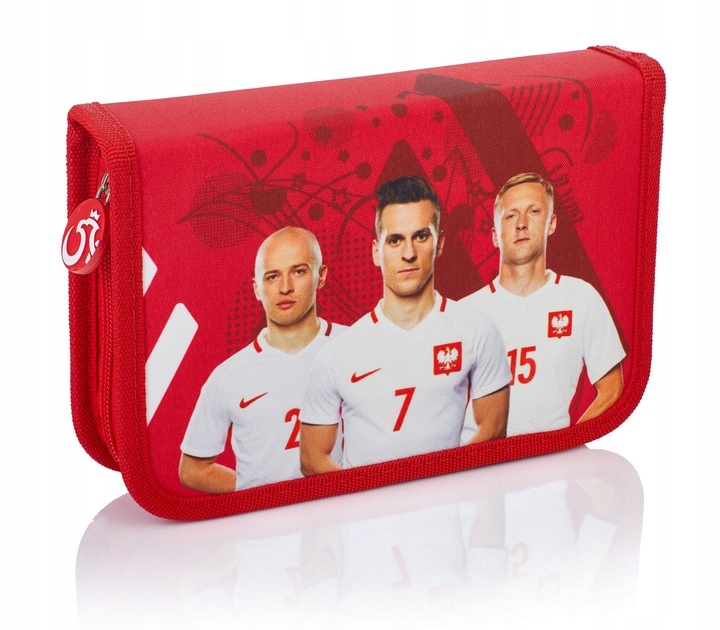 Školský peračník - Astra Two -Plate Cencil Case PZPN Lewandowski