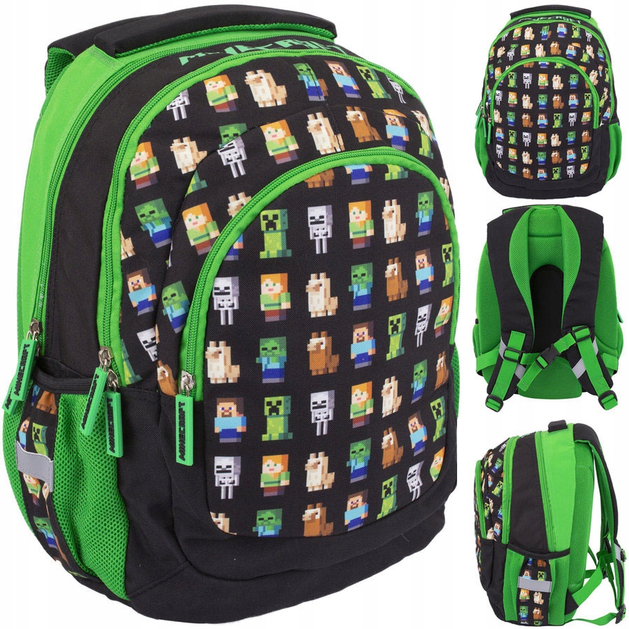Astra Backpack School School Bag Minecraft Original
