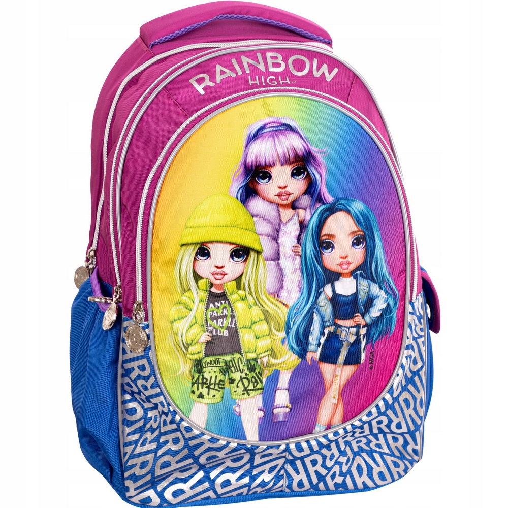 Astrabag School Schoolbag Rainbow High ergo späť