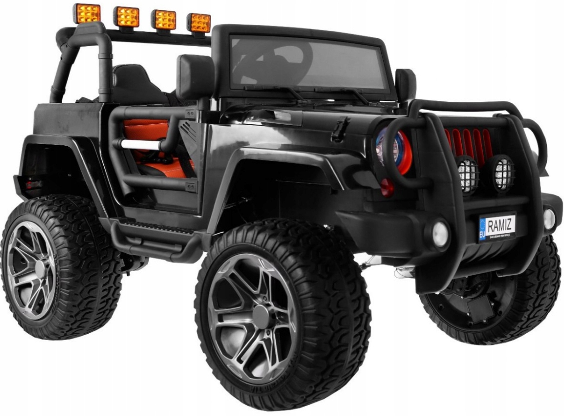 Automatické monštrum Jeep pre batériu 4x4 deti veľké