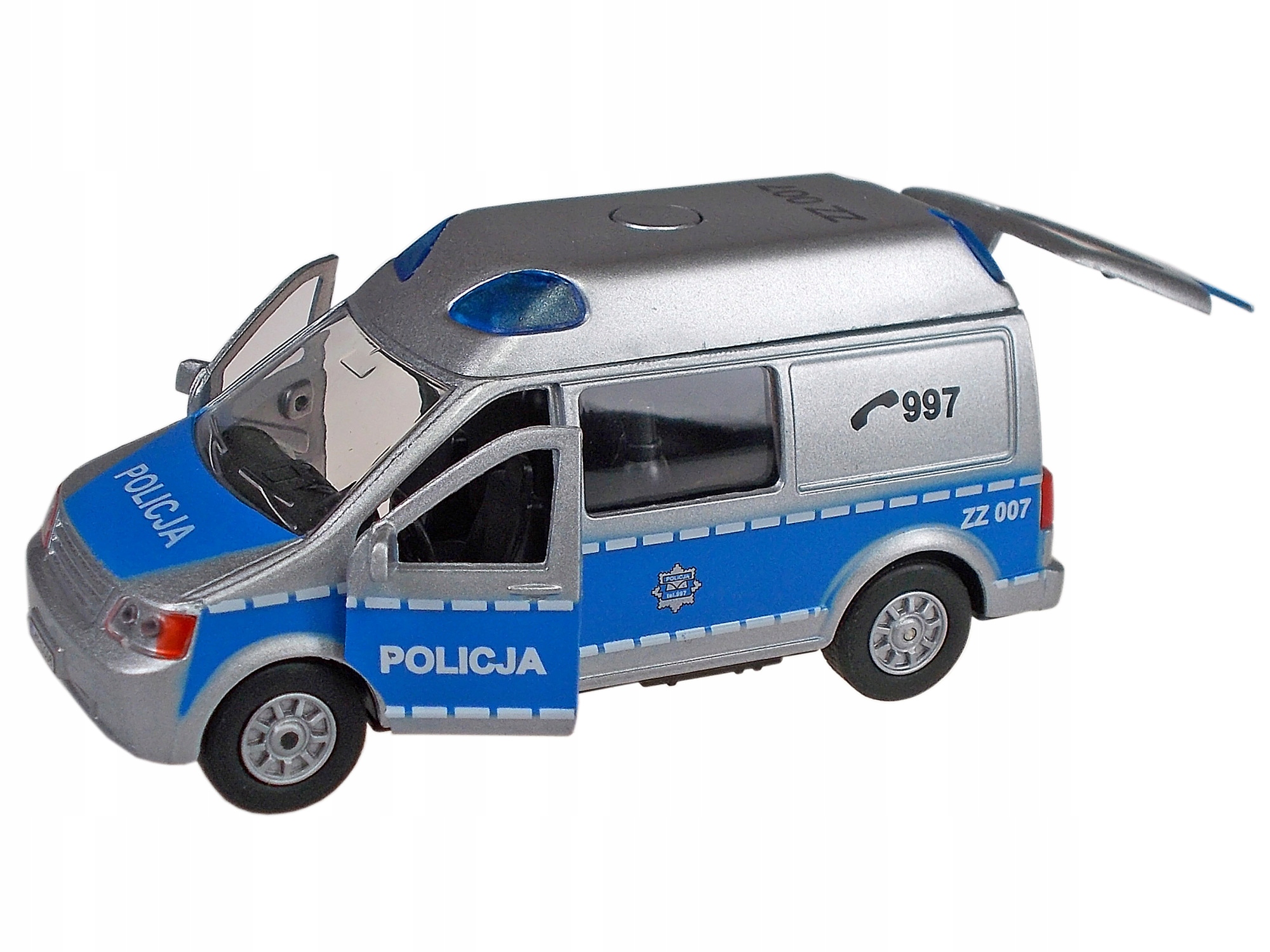 Hipo Auto Police Van Metal so zvukom HKG065
