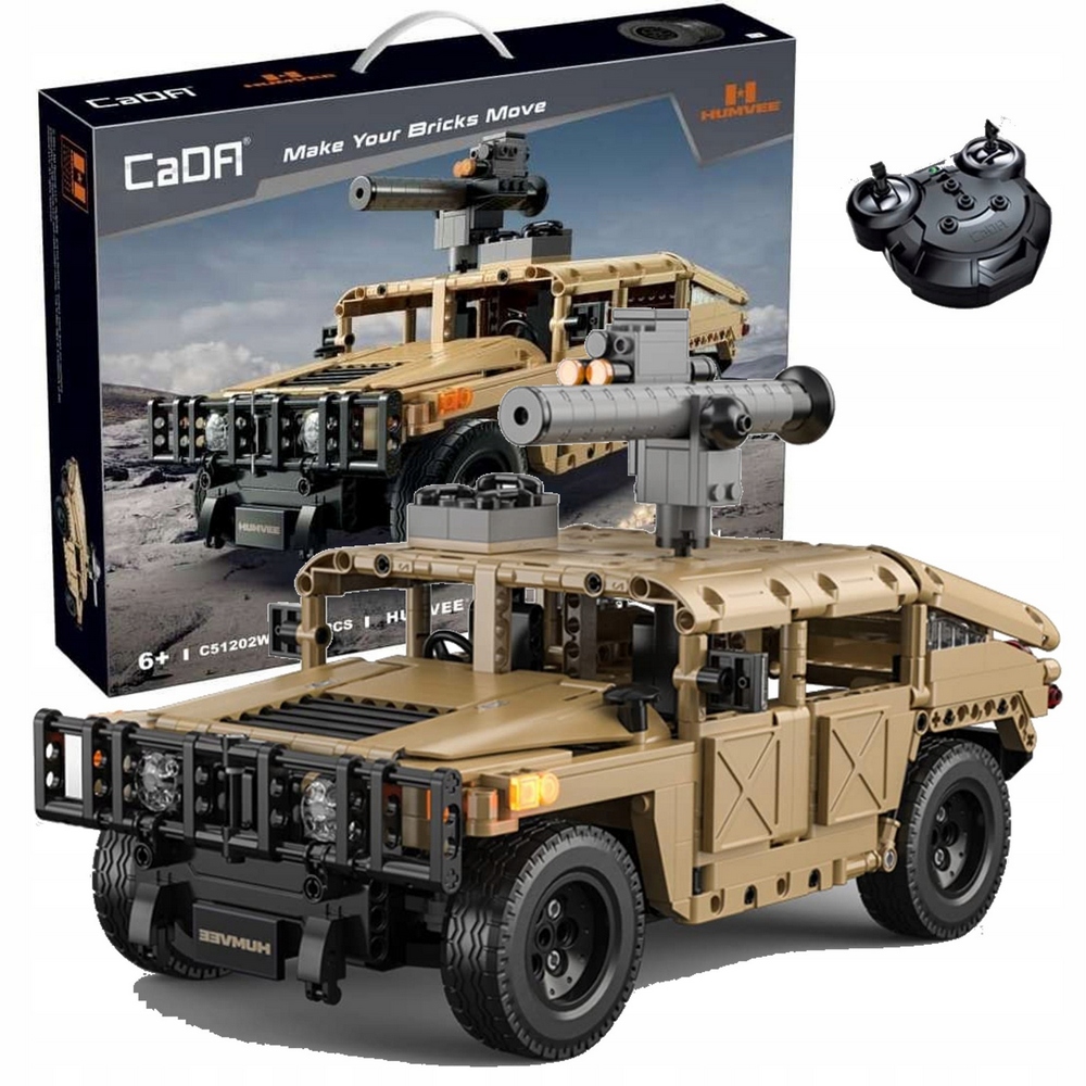 TERÉNNE AUTO HUMMER CADA KOCKI C51202W