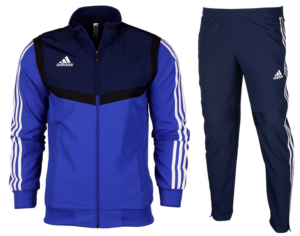 Teplaková súprava - Adidas Detské dráhy veľkosti 152 modrá