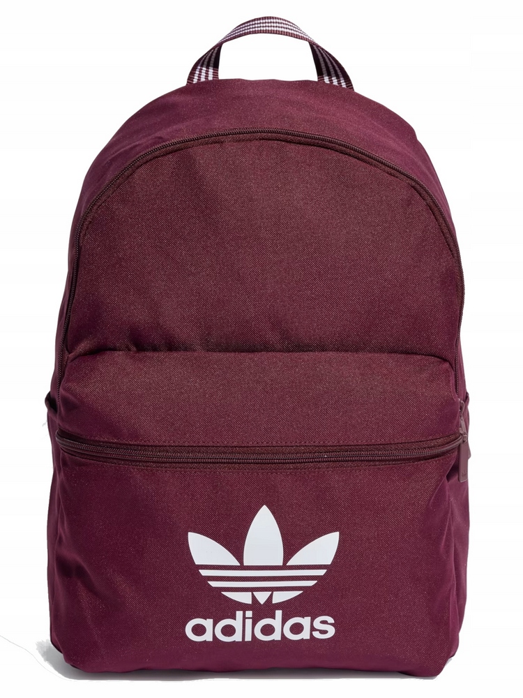Mestský školský športový batoh Adidas Adicolor v bordovej farbe