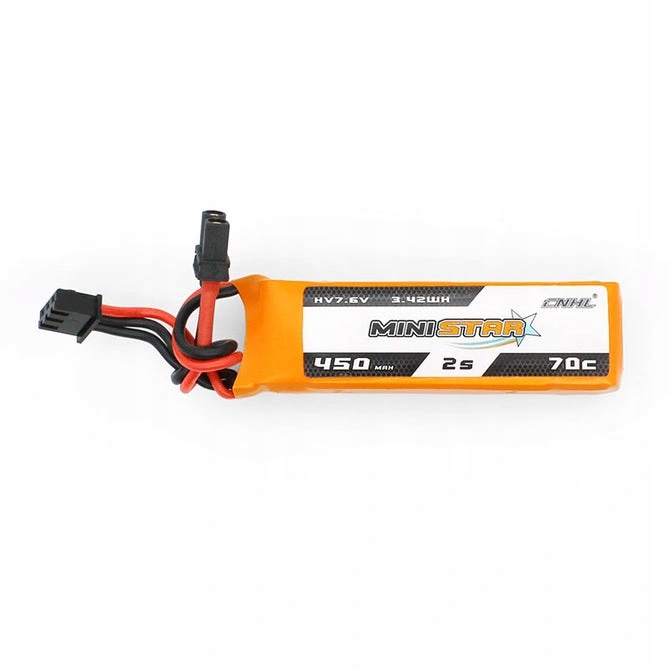 CNHL LiPo batéria 450mAh 2S 70C (3 ks)