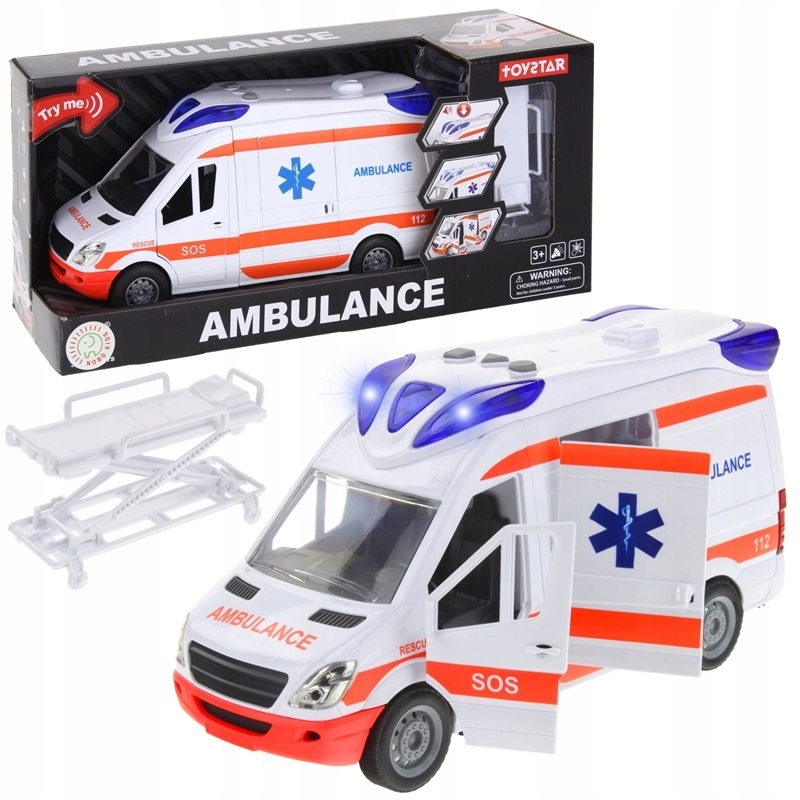 Detská sanitka - Sanitná sanitka Van Auto Sounds Wears