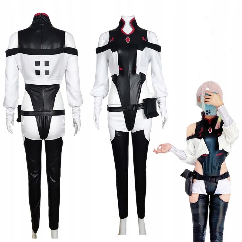 Kostým, maska - Anime Cyberpunk: Edgerunners Lucy Cosplay kostým