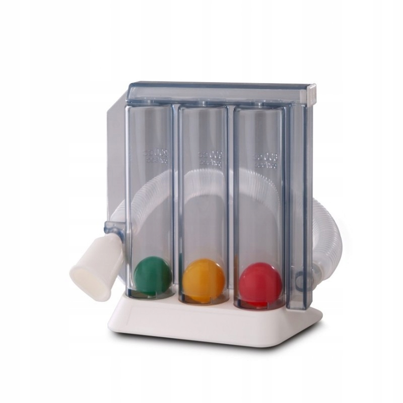 Taliansky spirometer pulmo-gain pre inšpirované cvičenia