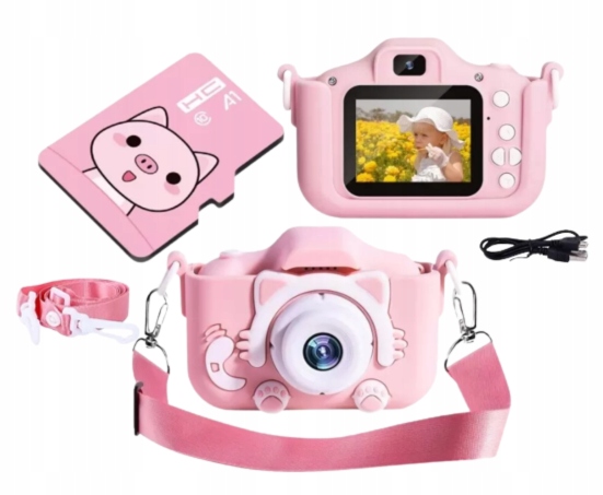 Elektro hračka - Detská kamera DOPLNKY K REKLAMA cat_camera 5 Mpx
