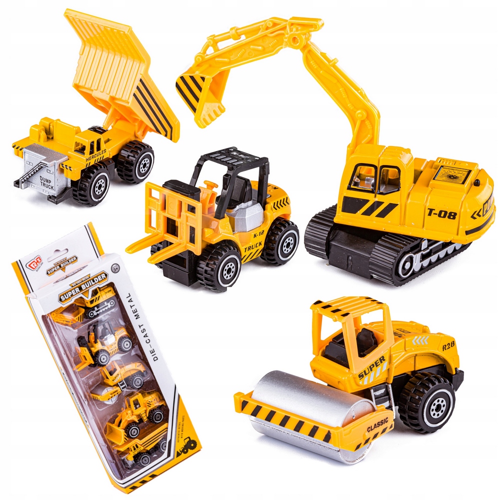 LEGO súprava - Stavebné autá, kovové stroje, autá, pružiny