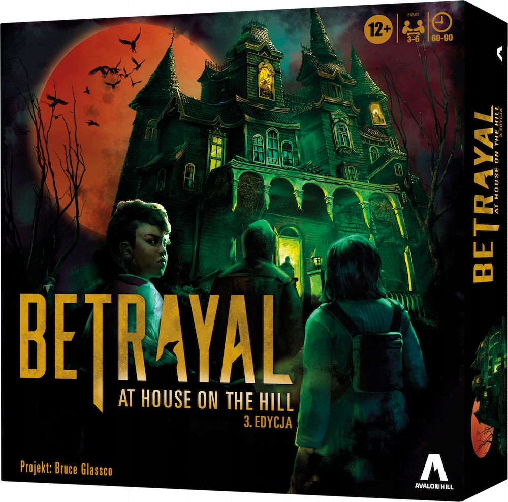 Spoločenská hra Betrayal at House on the Hill (poľské vydanie) Avalon Hill