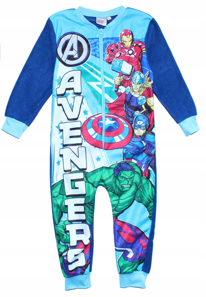 Pyžamo, župán - Onesie (kombinézy) TDP Veľkosť 128 modrá, viacsekora, zelená