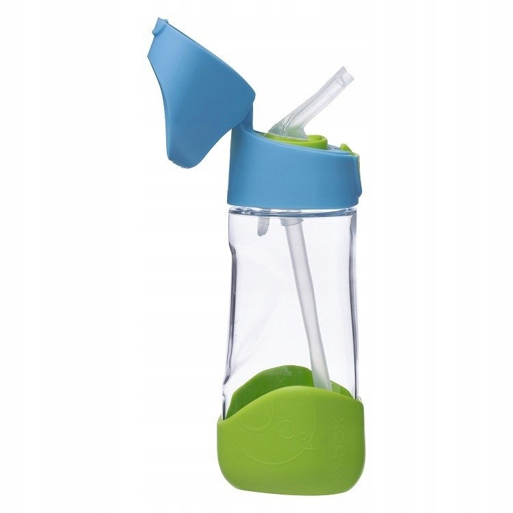 B.Box Tritanowa fľaša so slamkou 450 ml oceánskeho vánku