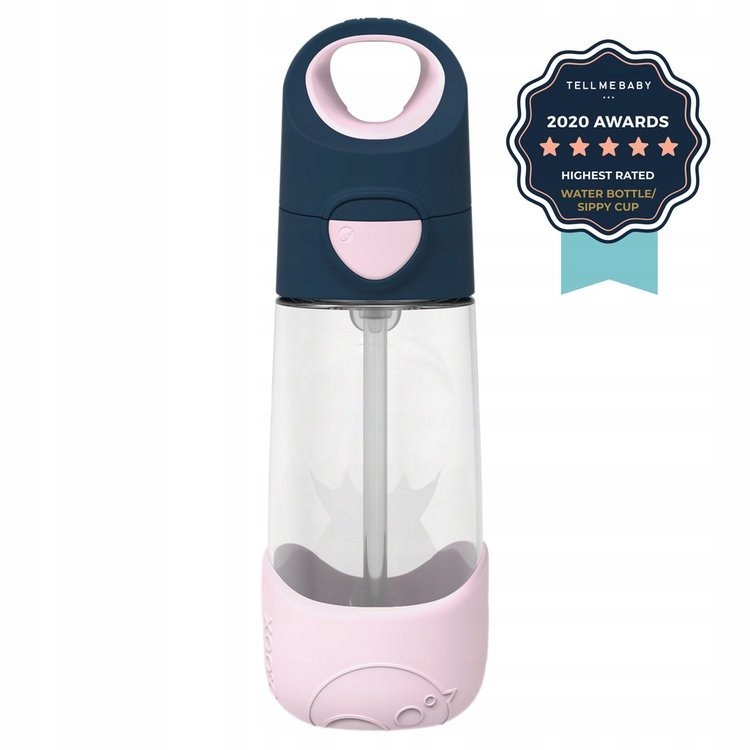 B.Box fľaša s 450 ml indigo ružovou fľašou