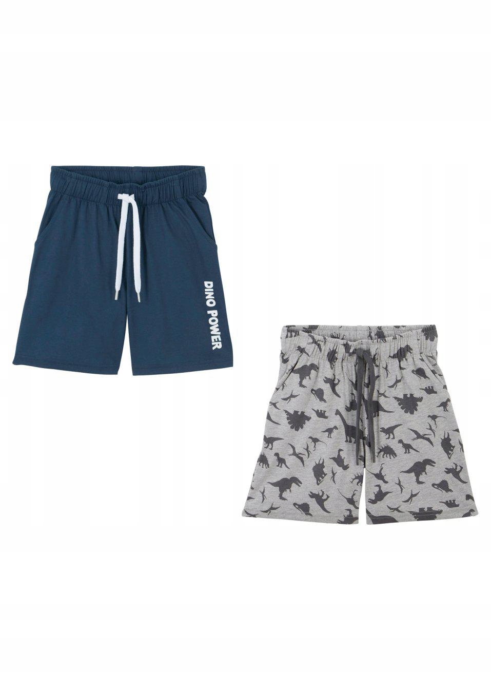 Detská košeľa - Krátky Bonprix 110 Navy modré, sivé šortky